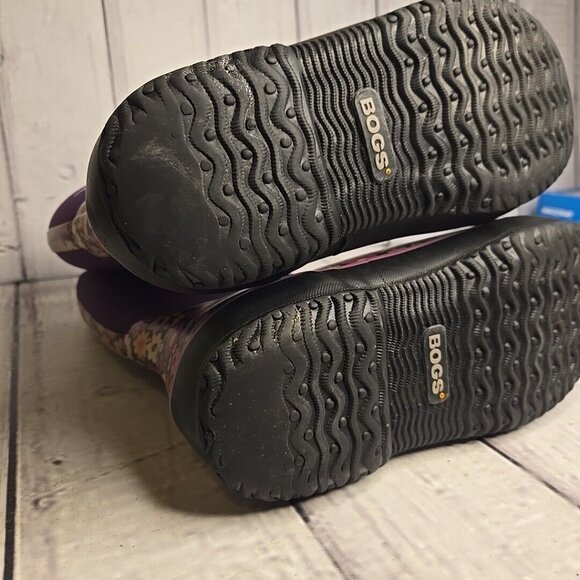 BOGS Classic  Daisy Boots Youth Big Kids Insulated Winter - US 4 - Picture 10 of 11